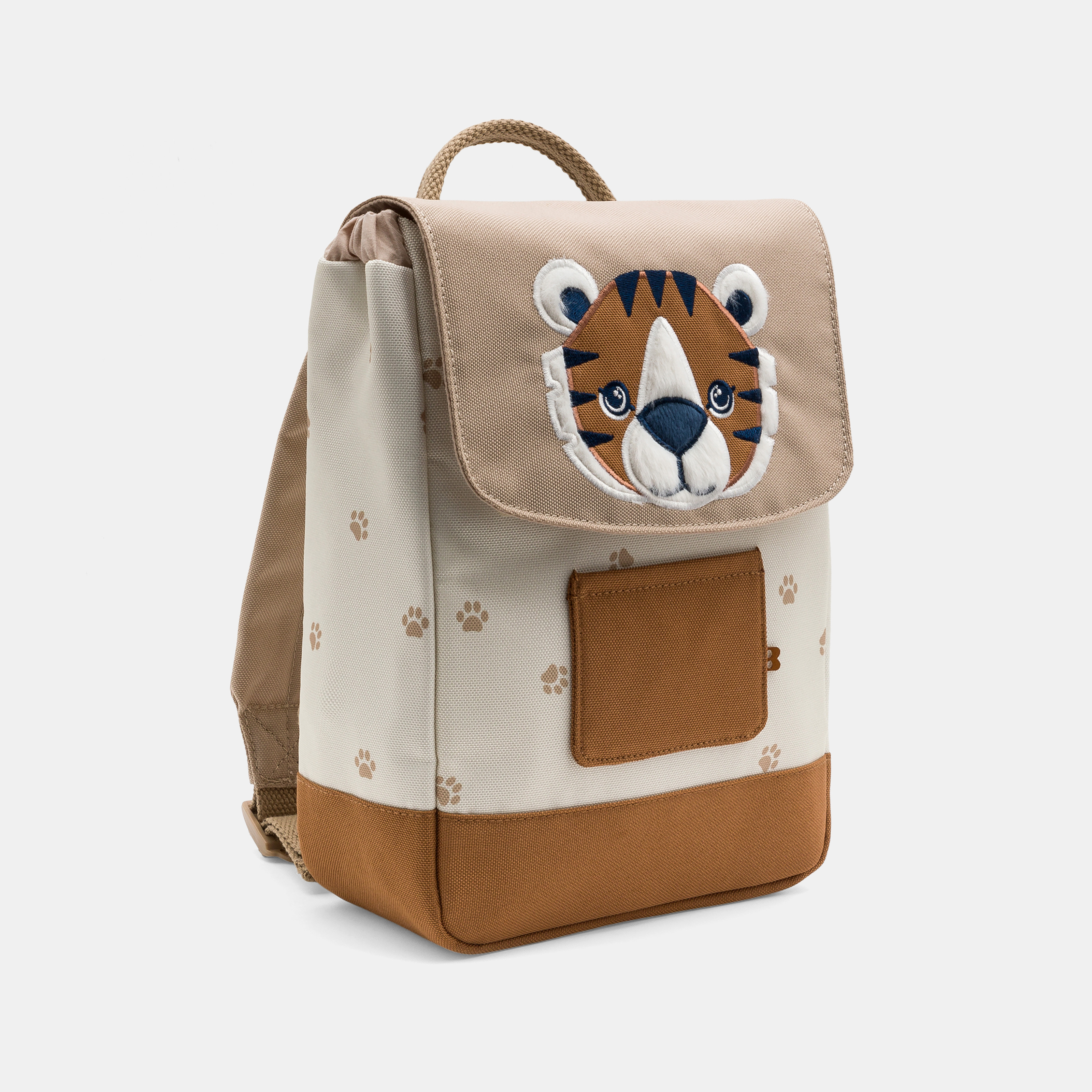Amikado Bio-Baumwoll-Rucksack In Ecru – Personalisierbar Mit Name & Fußball-Motiv, 37 X 47 Cm