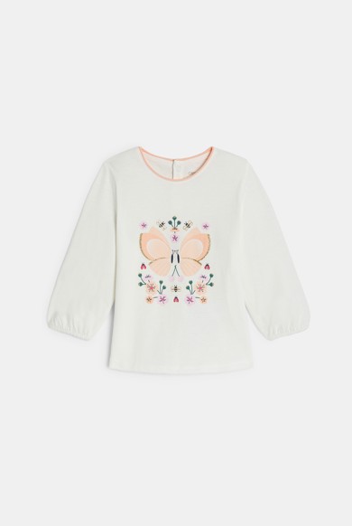 Tシャツ・カットソー NOT4NERD Baby Dokkaebi TShirts White TS090WH Tシャツ・カットソー NOT4NERD Baby Dokkaebi TShirts White
