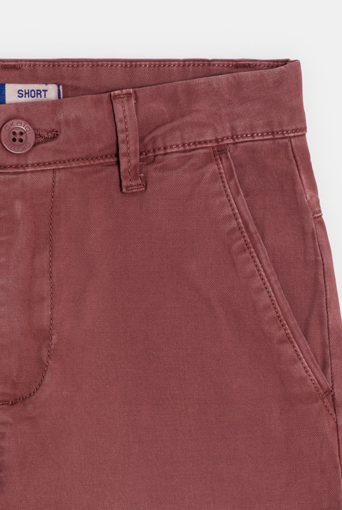 Blasslila Stoffshorts Jungen