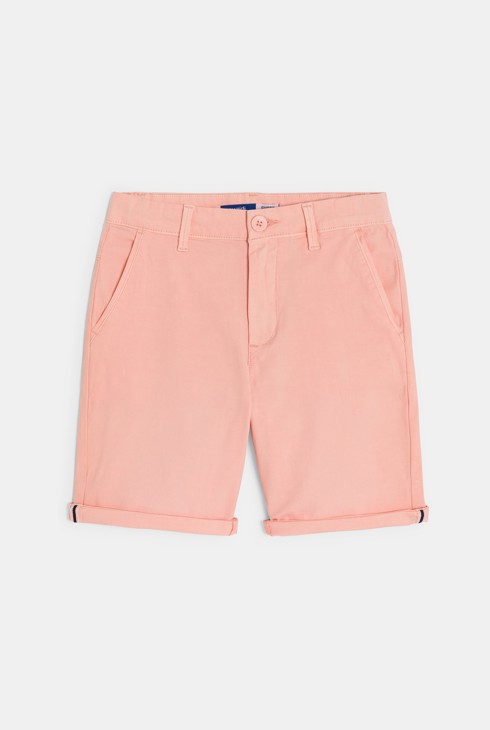 Rosa Stoffshorts für Jungen 2