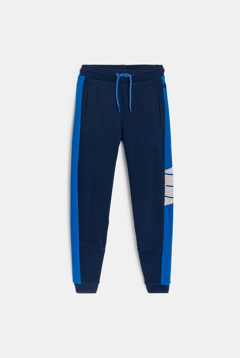 Joggers blu bambino 1