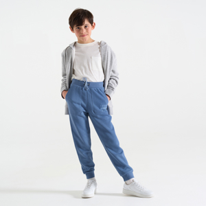 Boy's blue fleece joggers 1