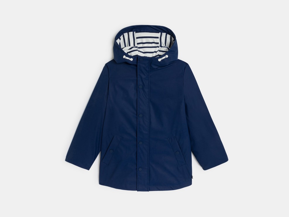 Felpa blu navy con cappuccio per bambino 2