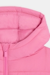 Doudoune sans manches rose Fille 2