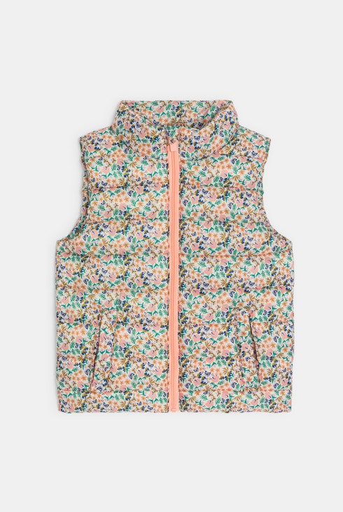 Vodoodbojna kaki parka 3 u 1 s kapuljačom karamel boje za djevojčice 2