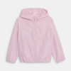 Blouson coupe-vent imperméable rose Fille