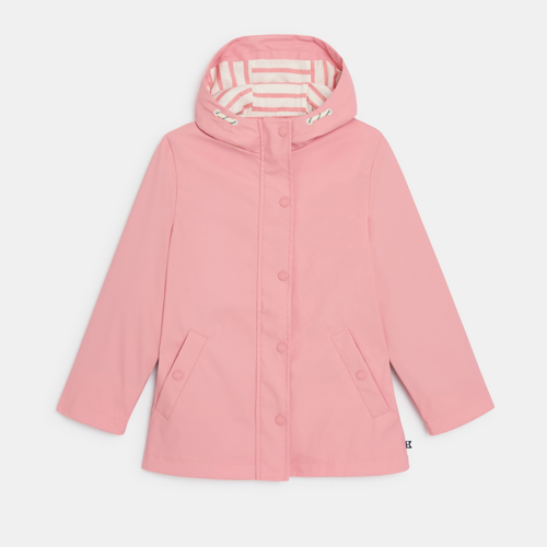 Ciré Déperlant À Capuche Rose Fille - Rose Blush - 6A - OKAIDI