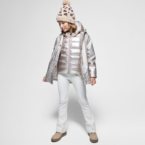 Ciré Déperlant À Capuche Doré Fille - Gold - 12A - OKAIDI