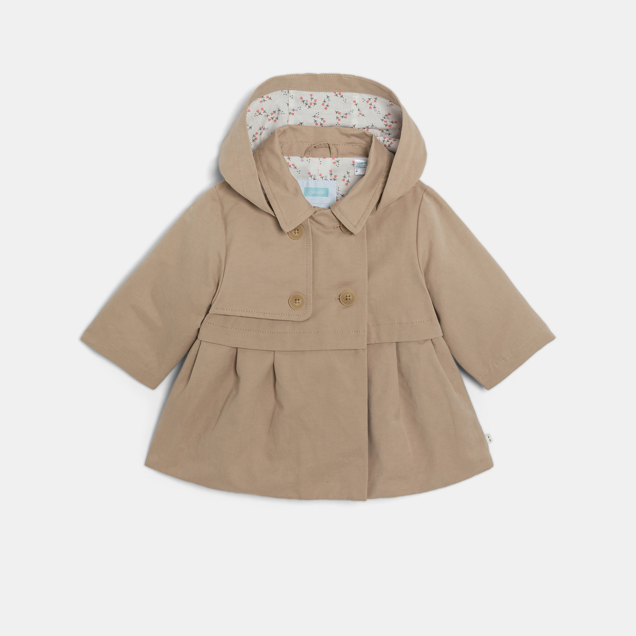 正規品　Bibiy ODETTE COAT kate spade new york Women's Hooded Bibbed Raincoat - Macy's