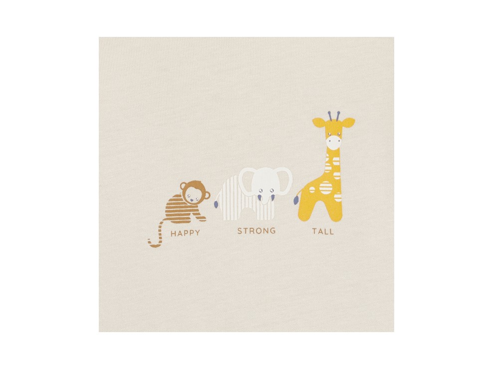 Dors-bien jersey animaux blanc bébé garçon (lot de 2) 2