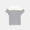 T-shirt rayé marinière bleu marine bébé garçon