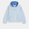 Sweat-shirt en molleton bleu ciel Fille