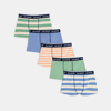 Lot de 5 boxers en jersey Garçon