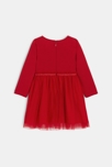 Robe de fêtes rouge bébé fille 3