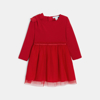 Robe de fêtes rouge bébé fille