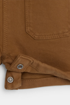Kurze braune Latzhose mit Taschen Kleinkind Junge 4