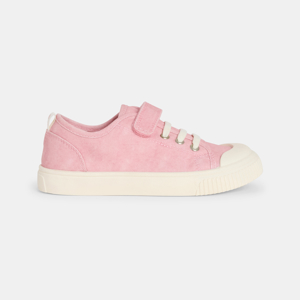 Tennis en toile rose fille 1