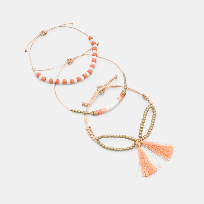 Verspielte Armbänder (3er-Pack) für Mädchen