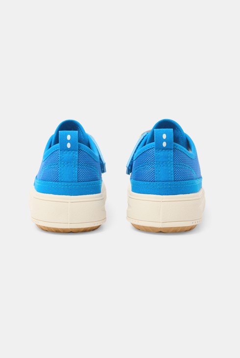 Boy's blue canvas trainers 2