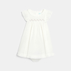 Robe de cérémonie à volants blanc bébé fille