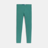 Leggings longs en jersey vert Fille