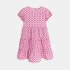 Robe rayée scottish rose fille Chipie