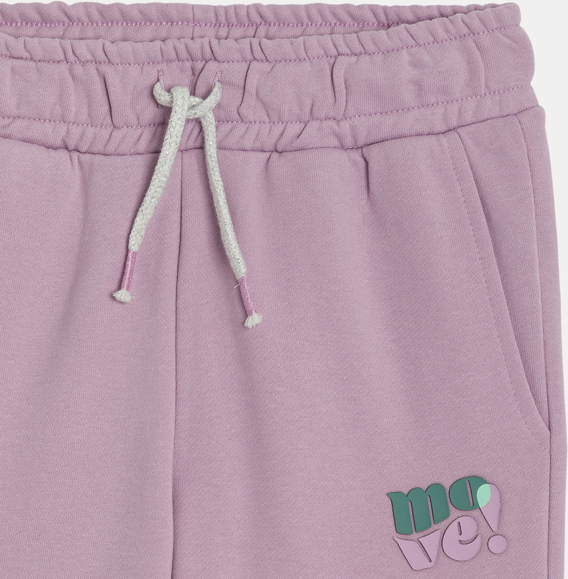 Paarse joggingbroek voor meisjes 2