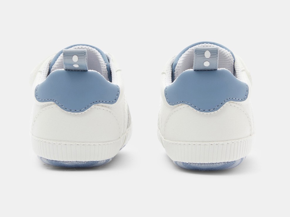 Basket basse bleu bébé garçon 2