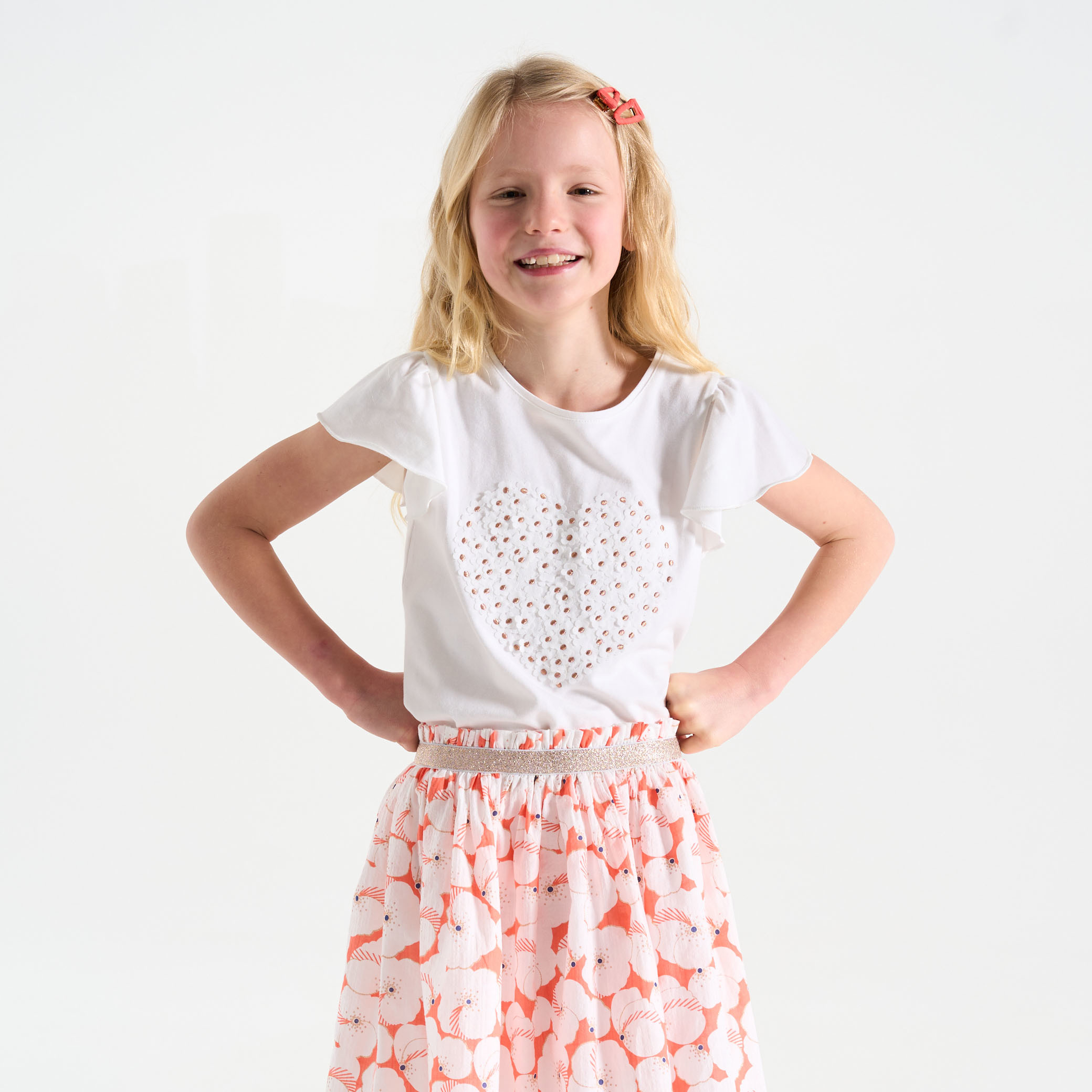 S butterfly garter tops ホワイト S THEREDTHREAD】S butterfly garter tops