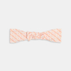 Headband fleuri rose bébé fille