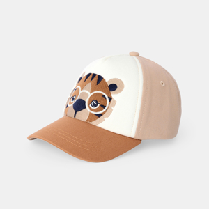 Baby boy's brown tiger cap 1