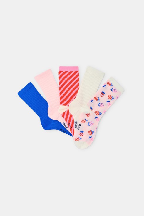 Modische Socken für Mädchen (5er-Pack) 2