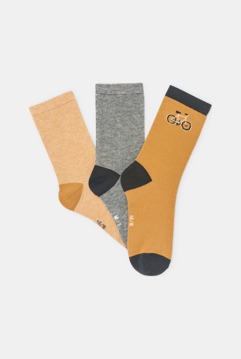 Chaussettes fantaisie (lot de 3) Garçon
