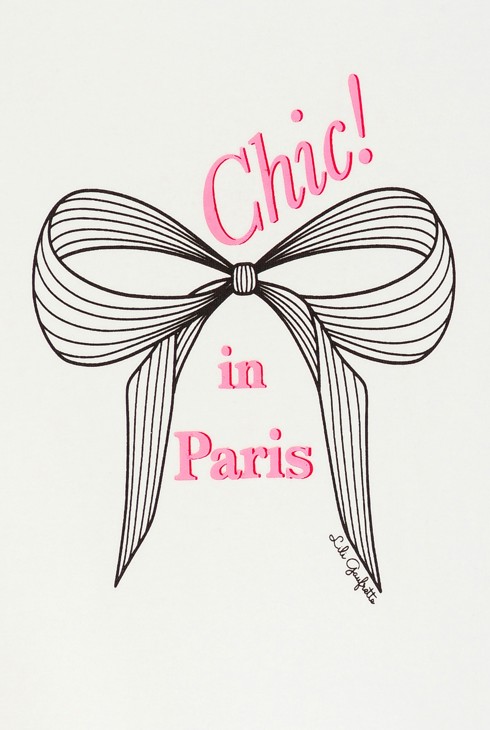 Weißes T-Shirt mit Motiv für Mädchen 2