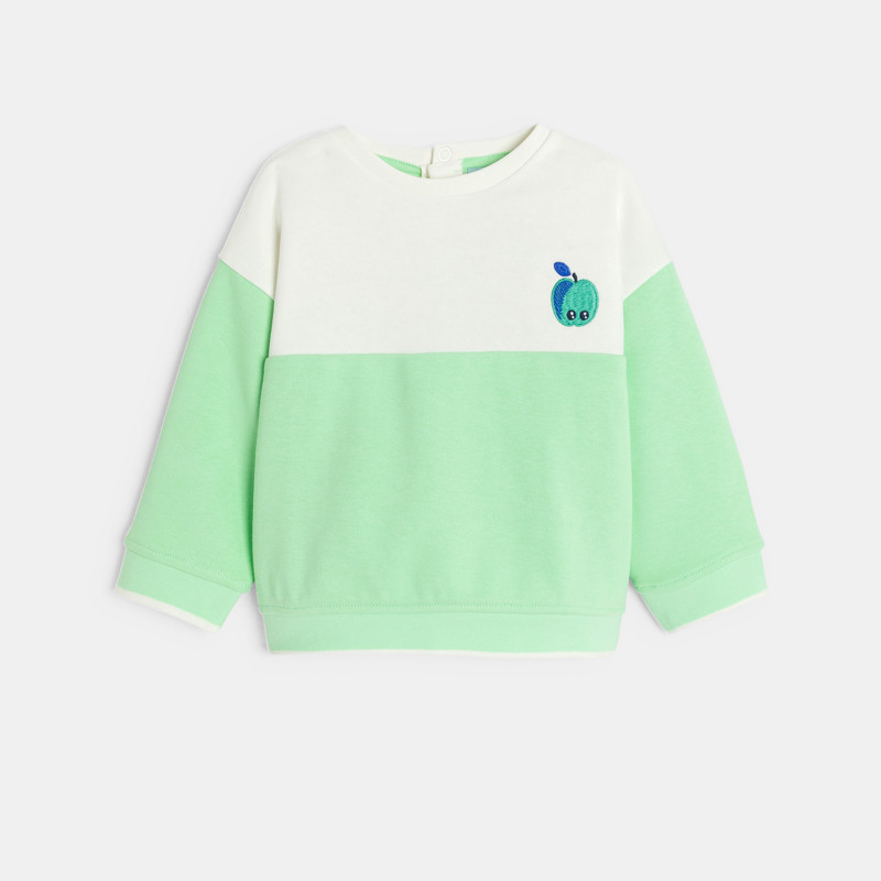 Grünes Sweatshirt mit Tukan Kleinkind Junge