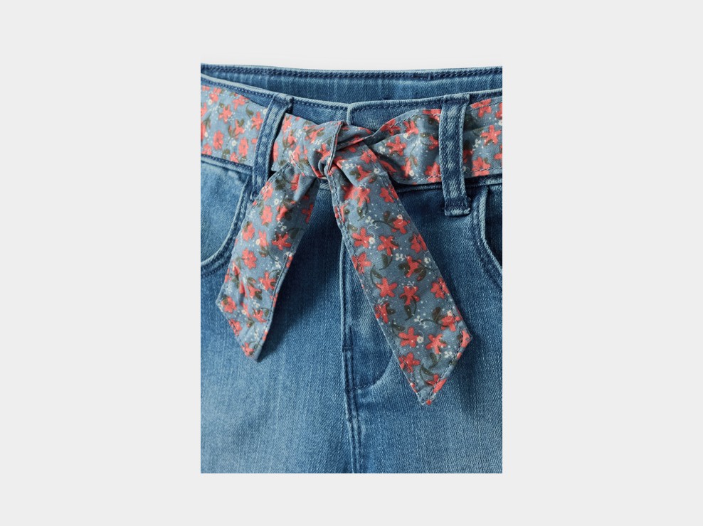 Jeansshorts blau Mädchen 2