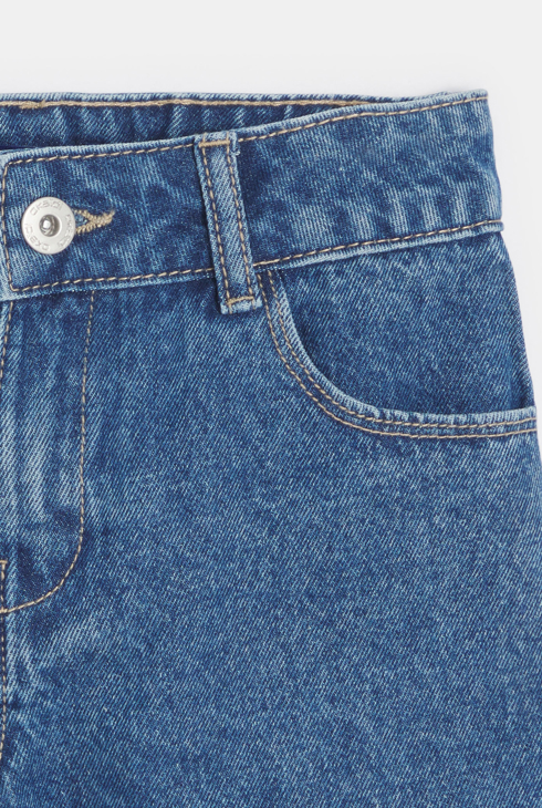 Blaue Jeansshorts für Mädchen