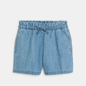 Girls lightweight blue denim shorts 1