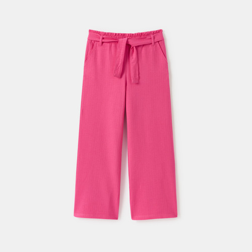 Pantalon Rose Fille - Rose Feu - 8A - OKAIDI