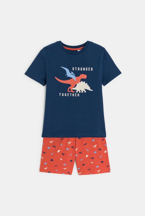 Dvodijelna ljetna pidžama od žerseja za dječake 2