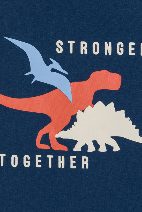 Pyjama d'été 2 pièces en jersey orange Garçon