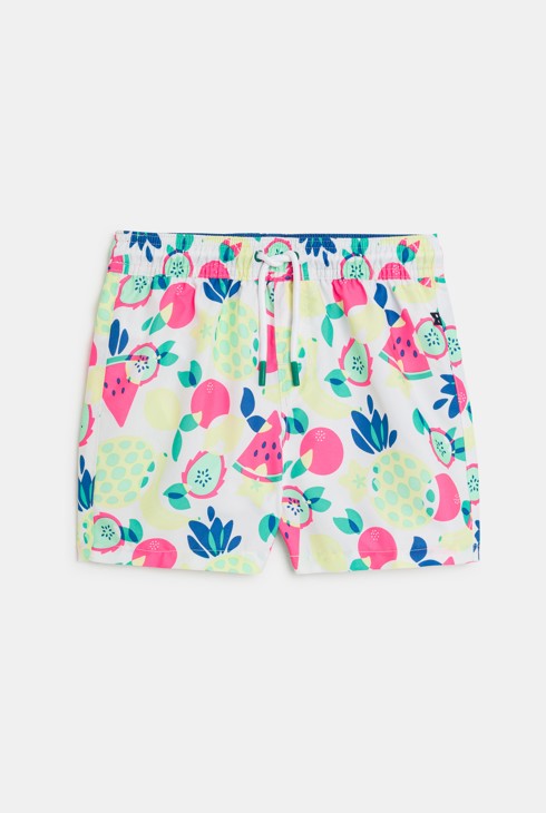 Mit Früchten bedruckte Badeshorts für Jungen 2
