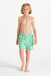 Bermudas de baño estampado verde niño 1