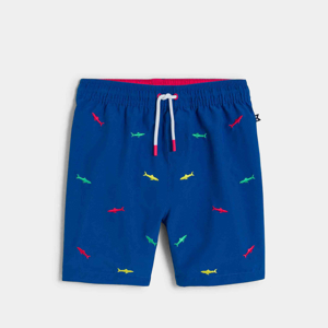 Bermudas de baño estampado azul niño 1