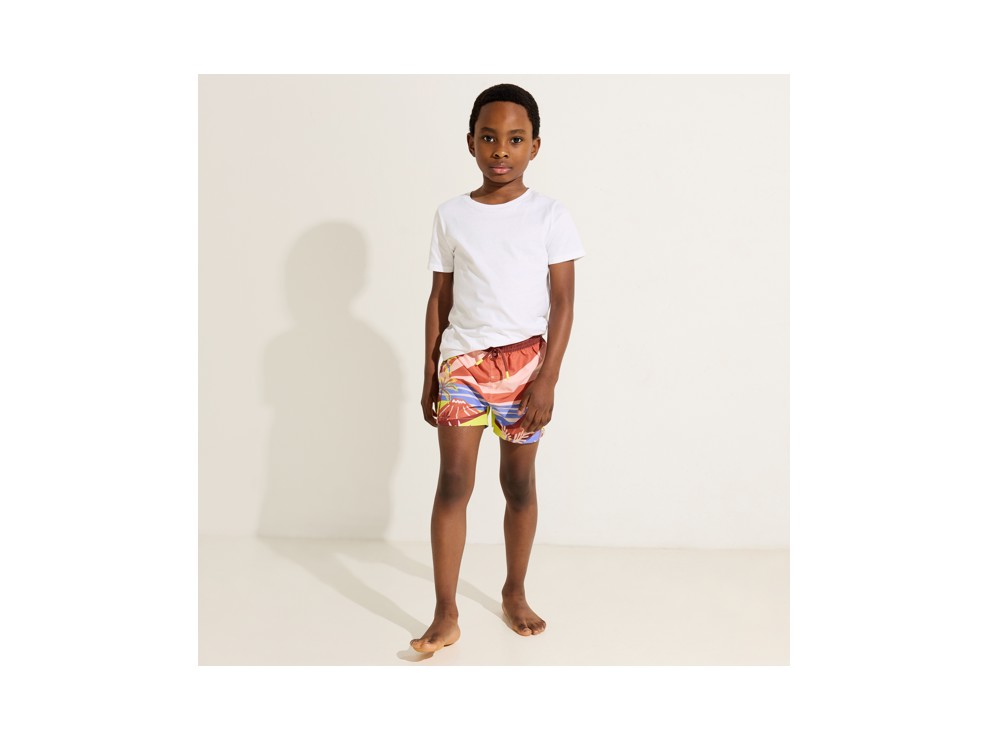 Short de bain imprimé multicolore Garçon 1