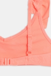 Maillot de bain volanté 2 pièces pêche Fille 4