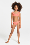 Maillot de bain volanté 2 pièces pêche Fille 5