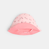 Chapeau de soleil anti UV rose bébé fille