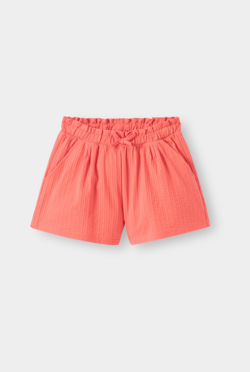 Short orange fille 1
