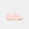 Chaussons cœurs rose bébé fille